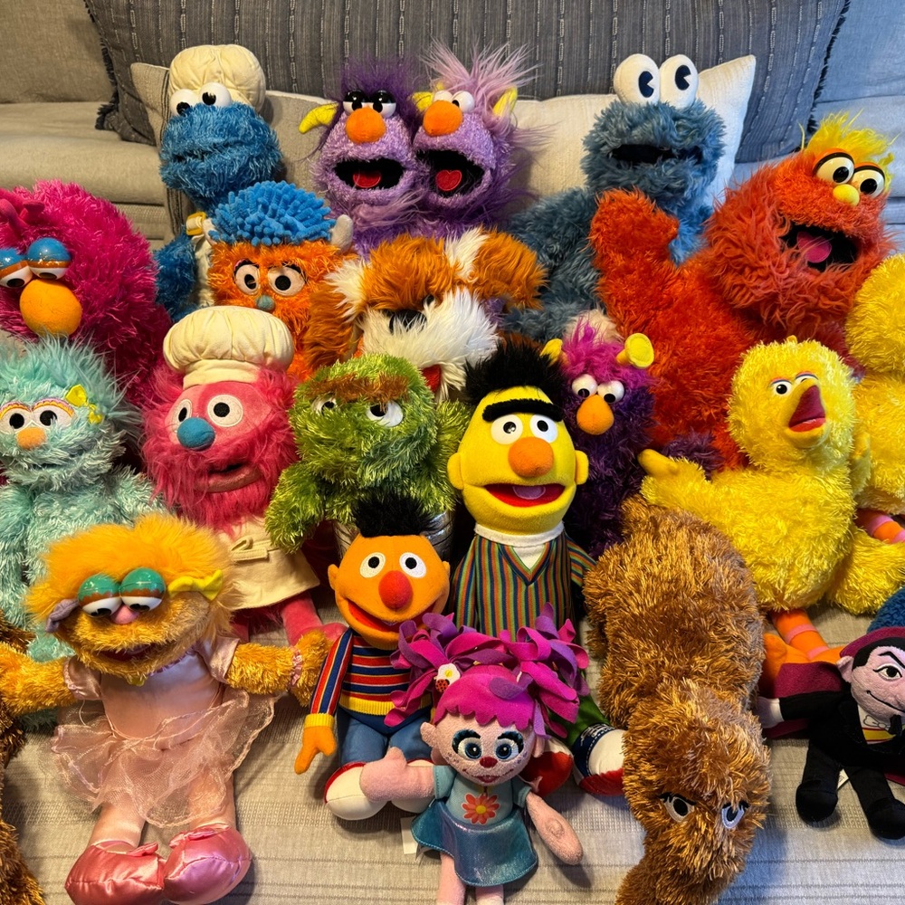 Massive Sesame Street Plush Bundle